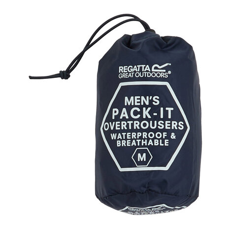 Regatta Pack It Navy Regenbroek Heren Regatta Pack It Navy Regenbroek Heren