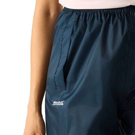 Regatta Pack It Midnight Regenbroek Dames Regatta Pack It Midnight Regenbroek Dames