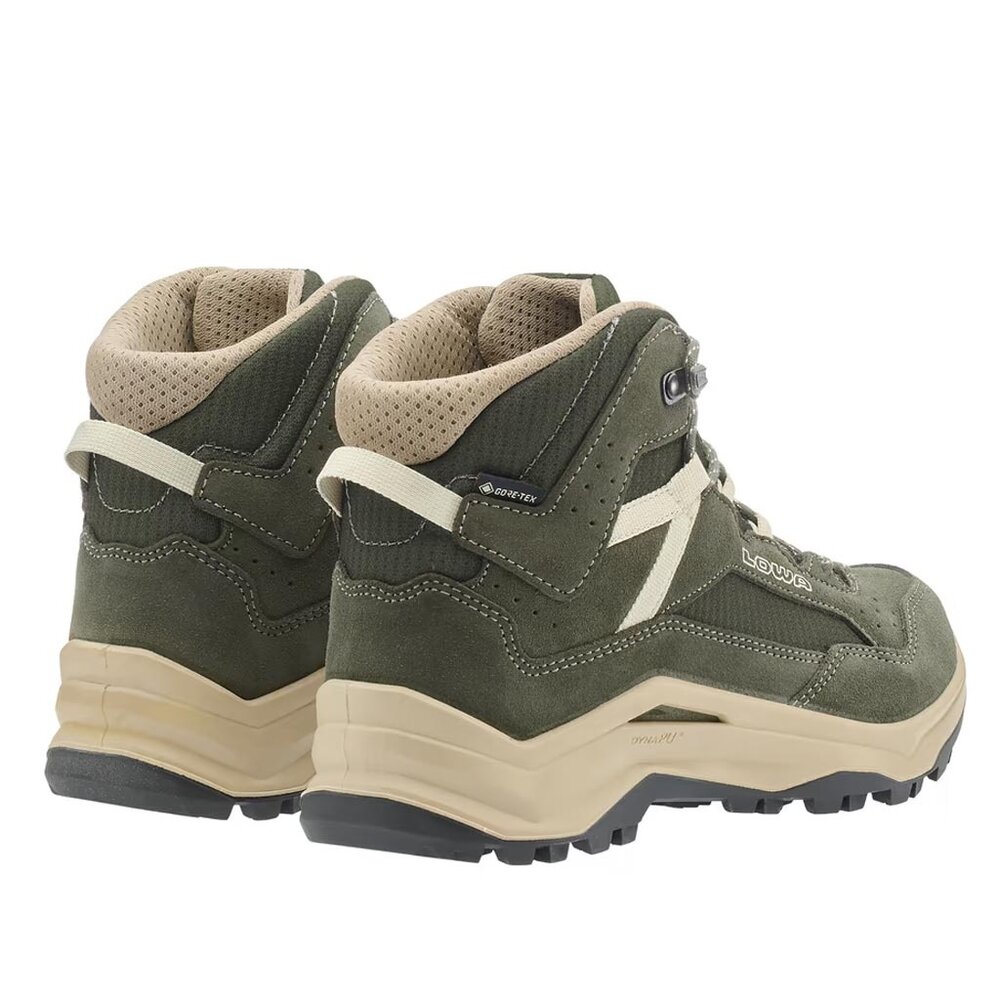 Lowa Ventierra GTX Qc Mid Olive Beige Wandelschoenen Dames
