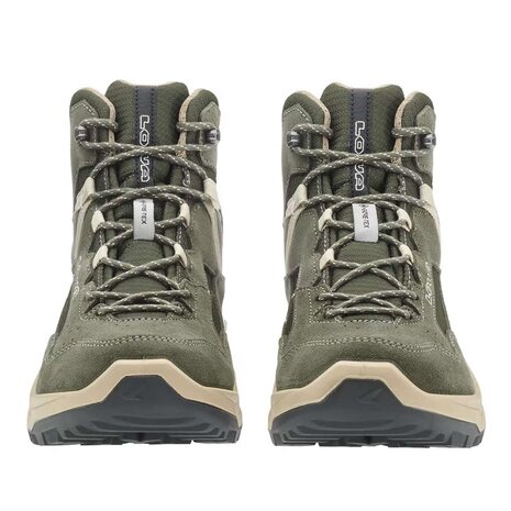 Lowa Ventierra GTX Qc Mid Olive Beige Wandelschoenen Dames