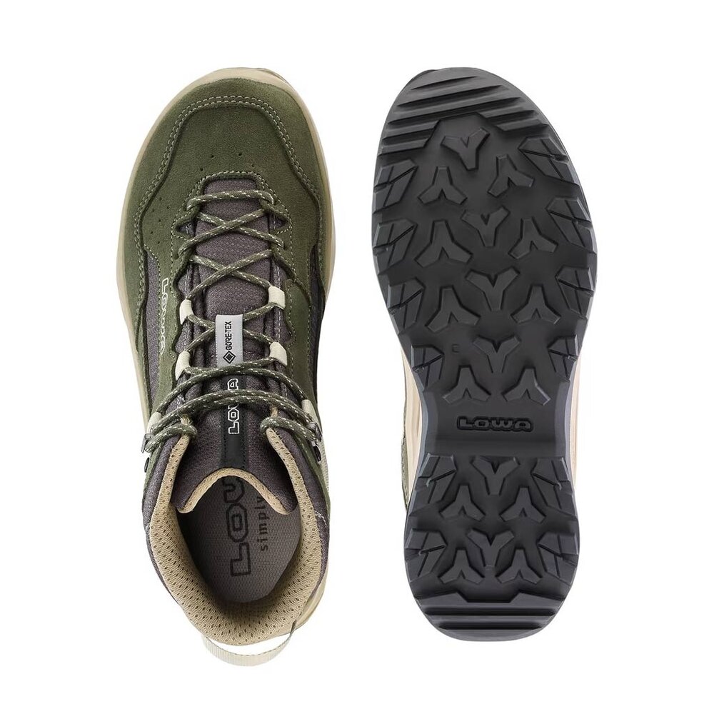 Lowa Ventierra GTX Qc Mid Olive Beige Wandelschoenen Dames