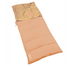 Polydaun Beach House 80x210 cm Apricot Wave Slaapzak Polydaun Beach House 80x210 cm Apricot Wave Slaapzak