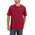 Dearborn Logo Shortsleeve Industry Red T-Shirt Heren