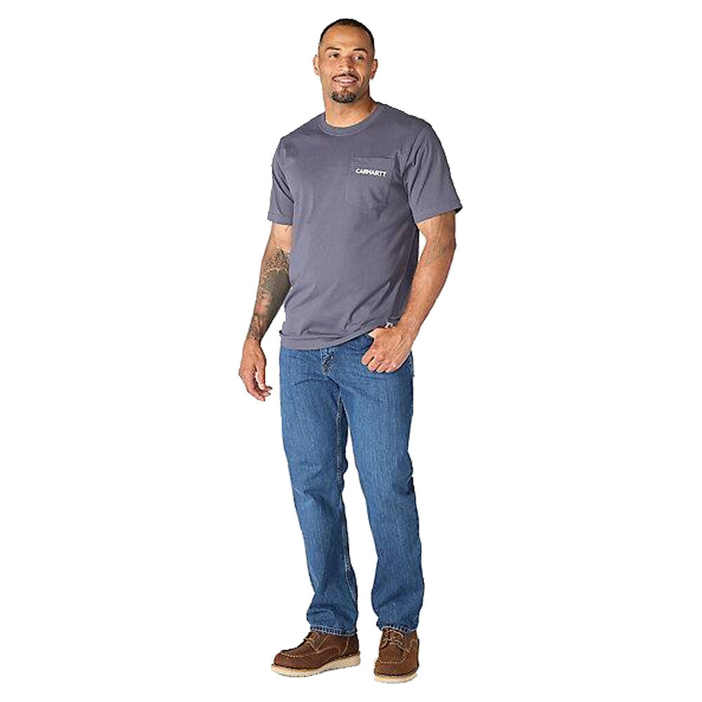 Carhartt Irvine Relaxed Grill Bluestone T-Shirt Heren
