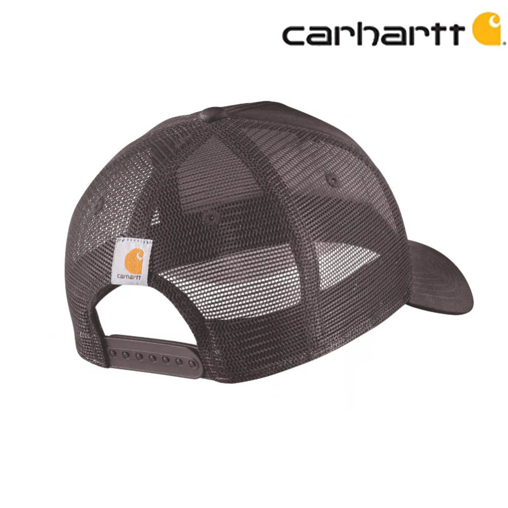Carhartt Rugged Flex Twill Mesh Script Patch Dark Sepia Cap Carhartt Rugged Flex Twill Mesh Script Patch Dark Sepia Cap