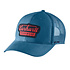 Rugged Flex Twill Mesh Script Patch Dark Tranquil Blue Cap Rugged Flex Twill Mesh Script Patch Dark Tranquil Blue Cap