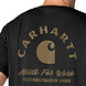Carhartt Irvine Relaxed Work Black T-Shirt Heren Carhartt Irvine Relaxed Work Black T-Shirt Heren