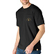 Carhartt Irvine Relaxed Work Black T-Shirt Heren Carhartt Irvine Relaxed Work Black T-Shirt Heren