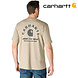Carhartt Irvine Relaxed Work Oat Milk T-Shirt Heren Carhartt Irvine Relaxed Work Oat Milk T-Shirt Heren
