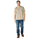 Carhartt Irvine Relaxed Work Oat Milk T-Shirt Heren Carhartt Irvine Relaxed Work Oat Milk T-Shirt Heren