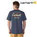 Carhartt Irvine Relaxed Hard Work Superstorm T-Shirt Heren Carhartt Irvine Relaxed Hard Work Superstorm T-Shirt Heren
