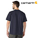 Carhartt Irvine Relaxed Camo Logo Navy T-Shirt Heren Carhartt Irvine Relaxed Camo Logo Navy T-Shirt Heren