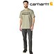 Carhartt Irvine Relaxed Camo Logo Faded Fatigue T-Shirt Heren Carhartt Irvine Relaxed Camo Logo Faded Fatigue T-Shirt Heren
