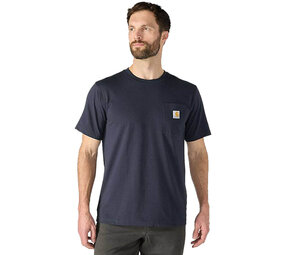 Carhartt Irvine Relaxed Multicolor Logo Navy T-Shirt Heren Carhartt Irvine Relaxed Multicolor Logo Navy T-Shirt Heren