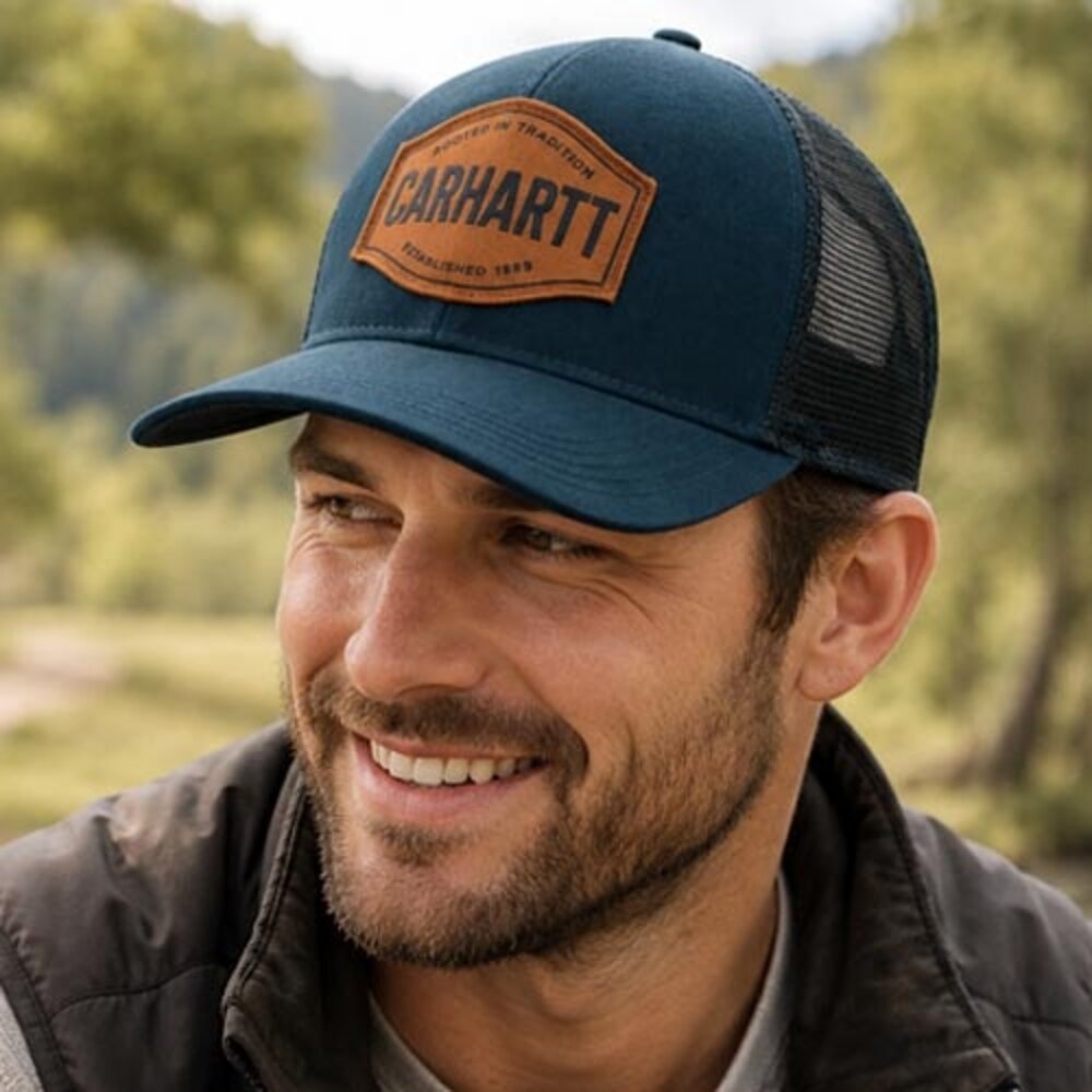 Carhartt Oakland Rooted in Traditions Dark Harbor Teal Cap