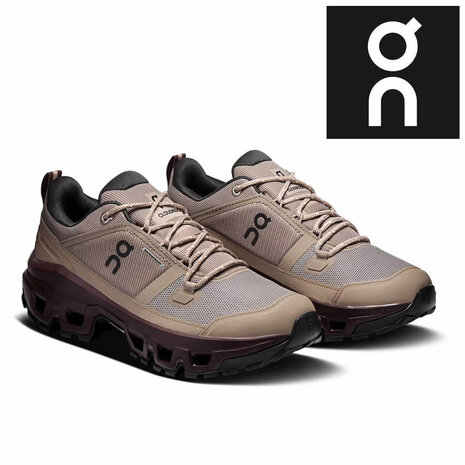 On Running Cloudrock Low WP Cinder Ox Wandelschoenen Dames On Running Cloudrock Low WP Cinder Ox Wandelschoenen Dames