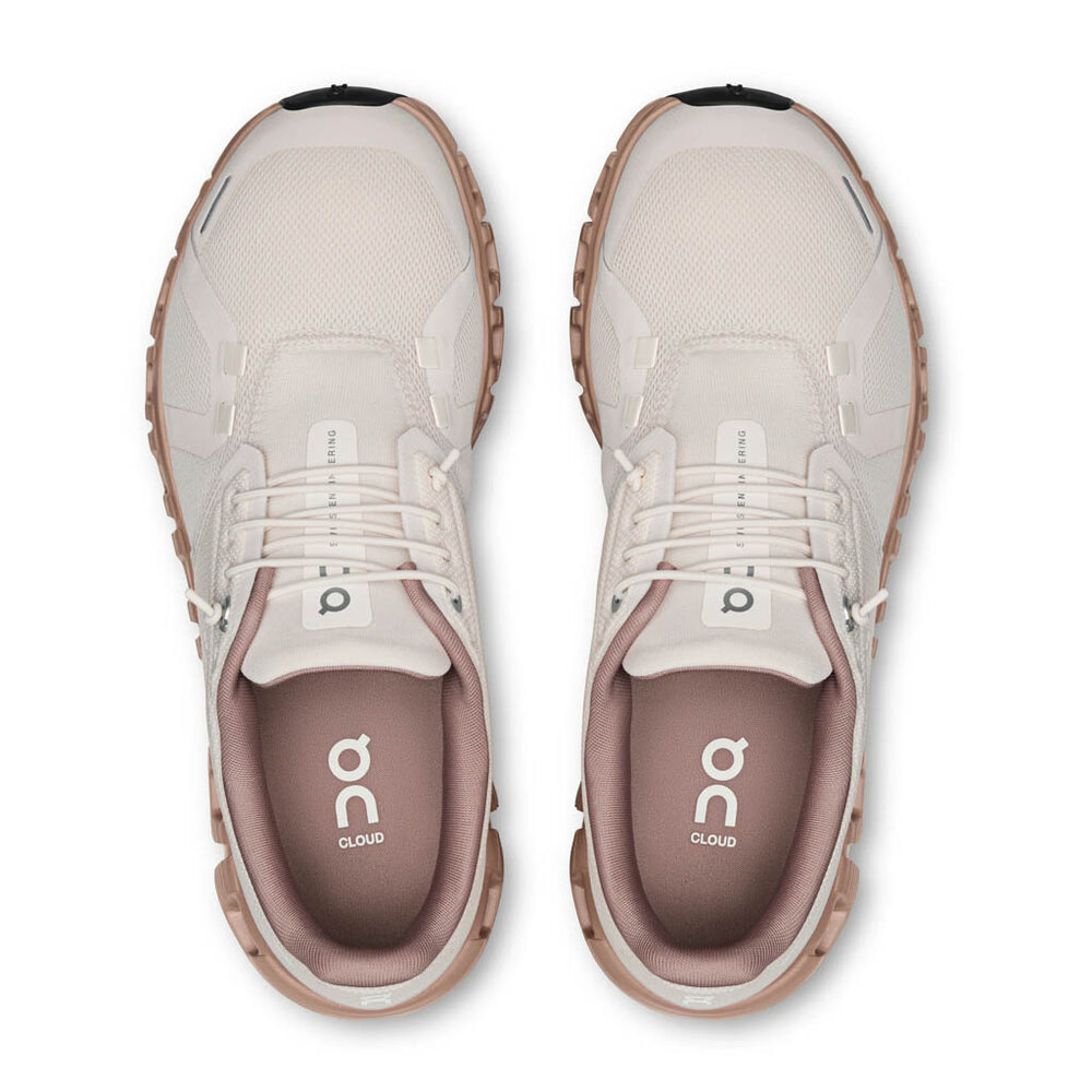 On Running Cloud 6 Oyster Biscuit Wandelschoenen Dames