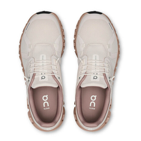On Running Cloud 6 Oyster Biscuit Wandelschoenen Dames