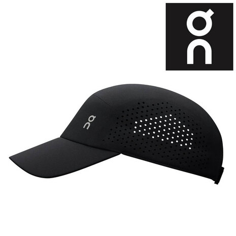 On Running Lightweight Zwart Cap
