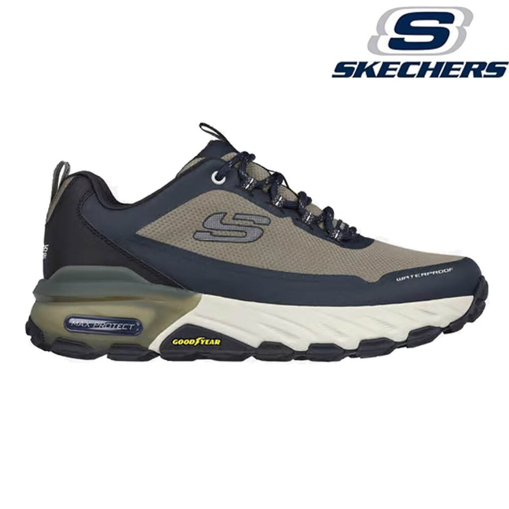 Skechers Fast Track Olive Black Wandelschoenen Heren Skechers Fast Track Olive Black Wandelschoenen Heren