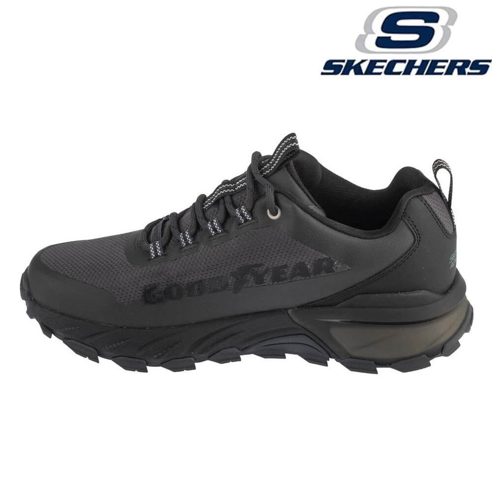 Skechers Fast Track Charcoal Black Wandelschoenen Heren