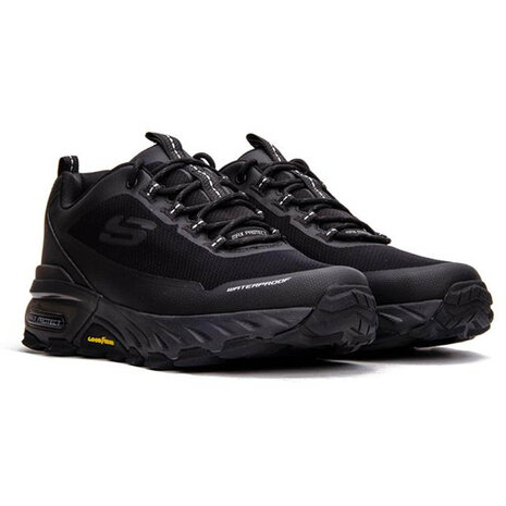 Skechers Fast Track Charcoal Black Wandelschoenen Heren