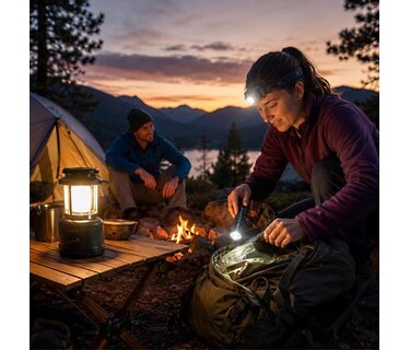 Outdoor Verlichting: Zaklampen, Hoofdlampen en Kampeerlampen