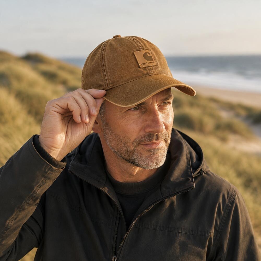 Carhartt Canvas Brown Cap Carhartt Canvas Brown Cap