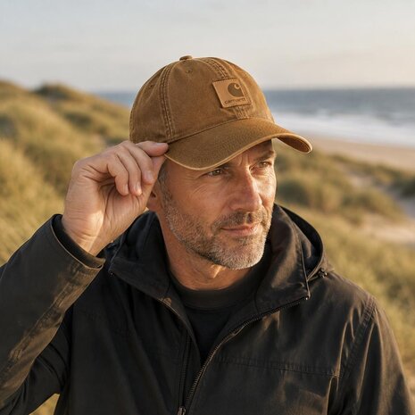 Carhartt Canvas Brown Cap Carhartt Canvas Brown Cap