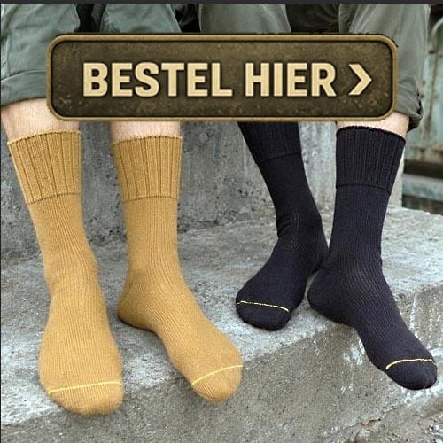 LEGERSOKKEN: BESTEL HIER