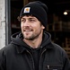 Carhartt A18 Watch Hat Zwart Muts Carhartt A18 Watch Hat Zwart Muts