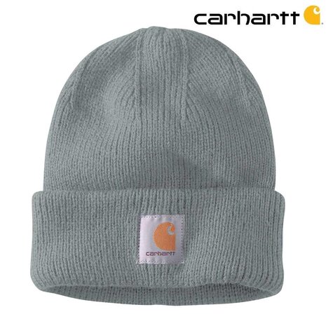 Carhartt Cuffed Rib Knit Blue Cove Beanie Carhartt Cuffed Rib Knit Blue Cove Beanie