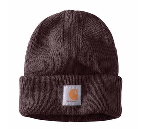 Carhartt Cuffed Rib Knit Blackberry Beanie Carhartt Cuffed Rib Knit Blackberry Beanie