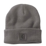 Carhartt Leatherette Watch Cap Mud Grey Muts Carhartt Leatherette Watch Cap Mud Grey Muts