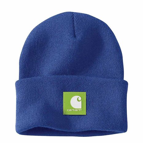 Carhartt Rubber Patch Watch Hat Rancher's Sky Beanie