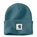 Carhartt Rubber Patch Watch Hat Harbor Teal Beanie Carhartt Rubber Patch Watch Hat Harbor Teal Beanie
