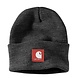 Carhartt Rubber Patch Watch Hat Coal Heather Beanie Carhartt Rubber Patch Watch Hat Coal Heather Beanie
