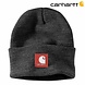 Carhartt Rubber Patch Watch Hat Coal Heather Beanie Carhartt Rubber Patch Watch Hat Coal Heather Beanie