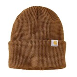 Carhartt Waffle Cuffed Brown Beanie Carhartt Waffle Cuffed Brown Beanie