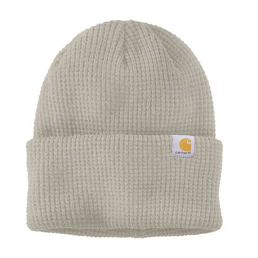 Carhartt Waffle Cuffed Cobblestone Beanie Carhartt Waffle Cuffed Cobblestone Beanie