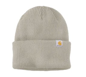 Carhartt Waffle Cuffed Cobblestone Beanie Carhartt Waffle Cuffed Cobblestone Beanie