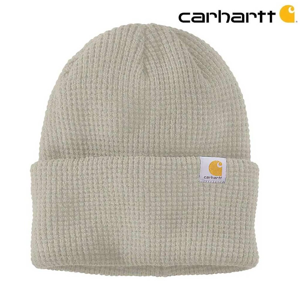 Carhartt Waffle Cuffed Cobblestone Beanie Carhartt Waffle Cuffed Cobblestone Beanie
