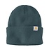 Waffle Cuffed Dark Harbor Teal Beanie Waffle Cuffed Dark Harbor Teal Beanie