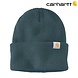 Carhartt Waffle Cuffed Dark Harbor Teal Beanie