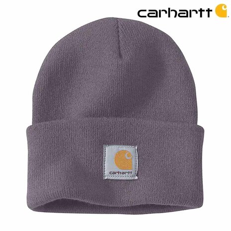 Carhartt Watch Hat Wood Violet Muts Carhartt Watch Hat Wood Violet Muts