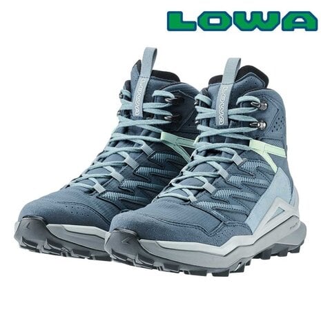 Lowa Maddox Pro GTX Mid Smoke Blue Slate Wandelschoenen Dames Lowa Maddox Pro GTX Mid Smoke Blue Slate Wandelschoenen Dames