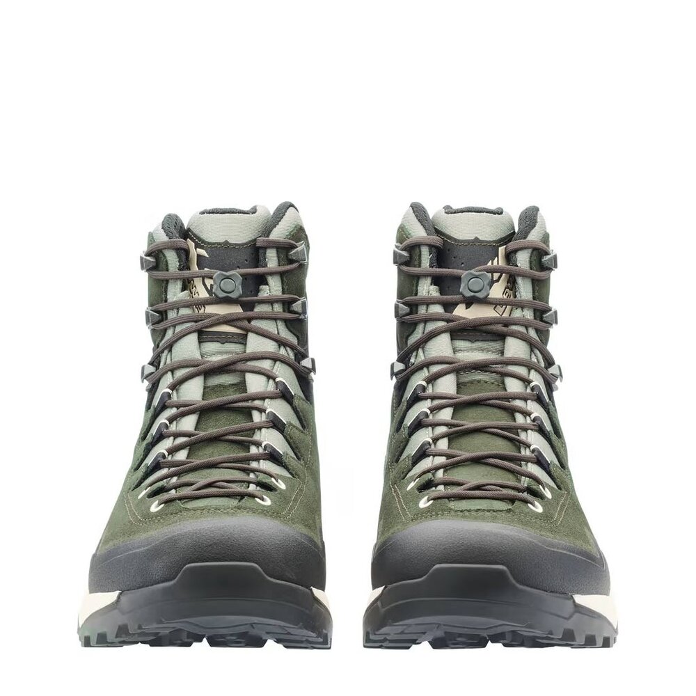 Lowa Explorer GTX Mid Darkgreen Panna Wandelschoenen Heren Lowa Explorer GTX Mid Darkgreen Panna Wandelschoenen Heren