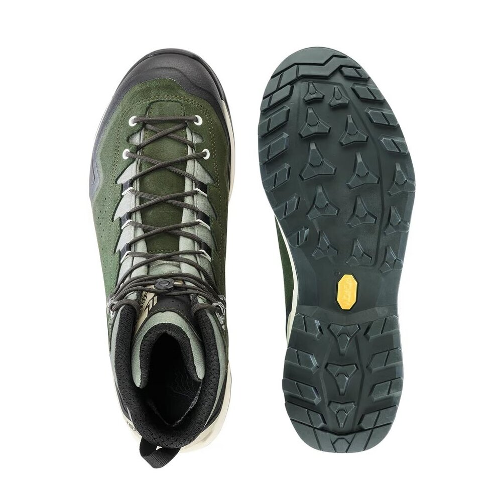 Lowa Explorer GTX Mid Darkgreen Panna Wandelschoenen Heren Lowa Explorer GTX Mid Darkgreen Panna Wandelschoenen Heren