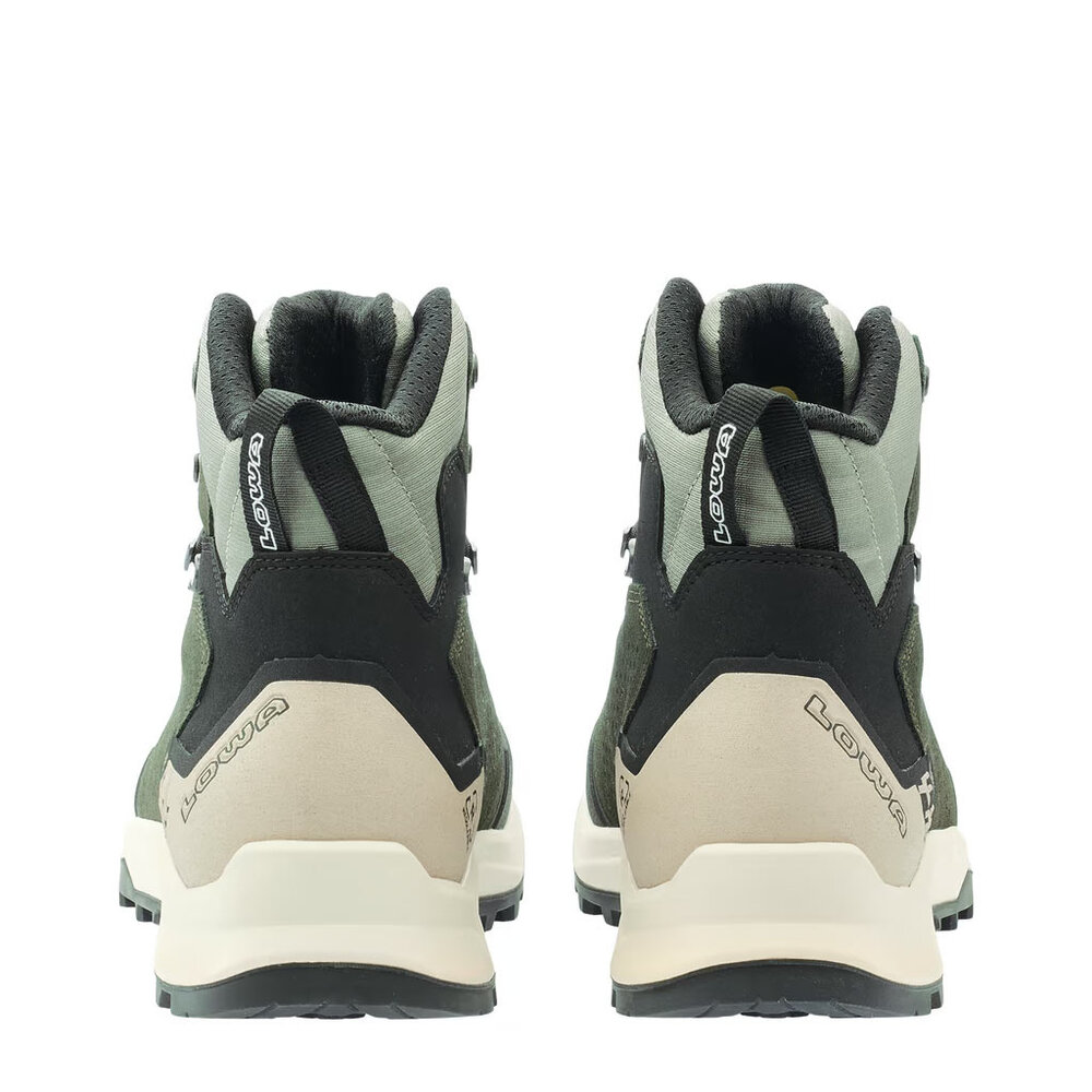 Lowa Explorer GTX Mid Darkgreen Panna Wandelschoenen Heren Lowa Explorer GTX Mid Darkgreen Panna Wandelschoenen Heren