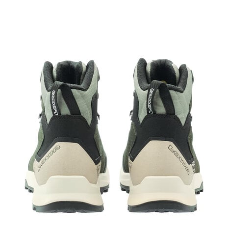 Lowa Explorer GTX Mid Darkgreen Panna Wandelschoenen Heren Lowa Explorer GTX Mid Darkgreen Panna Wandelschoenen Heren